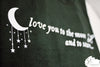 Love You To The Moon And To Saturn Tee