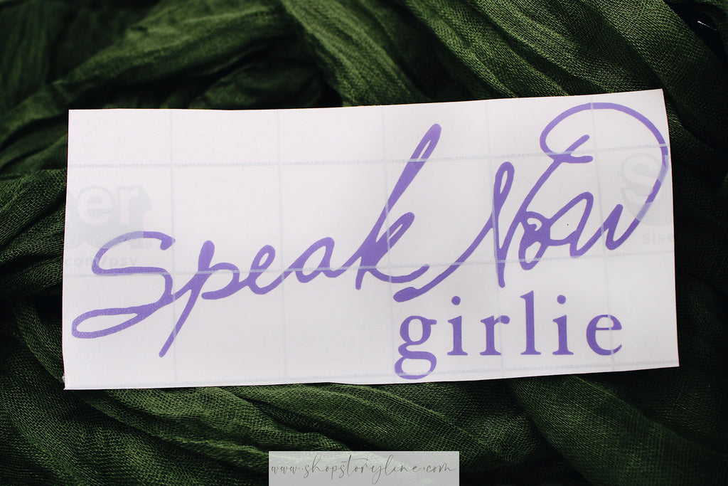 Speak Now Girlie | Sticker
