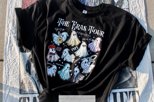 The Eras Tour Ghost Tee - READY TO SHIP