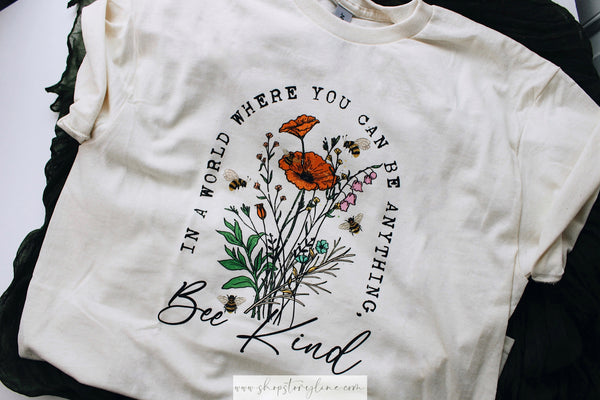 Bee Kind Tee - READY TO SHIP