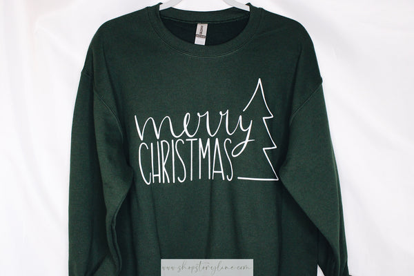 Merry Christmas Crewneck - READY TO SHIP