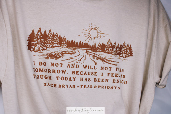 Fear & Friday’s Poem Tee - READY TO SHIP