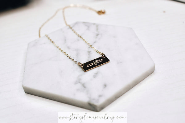 The Swiftie Bar Necklace