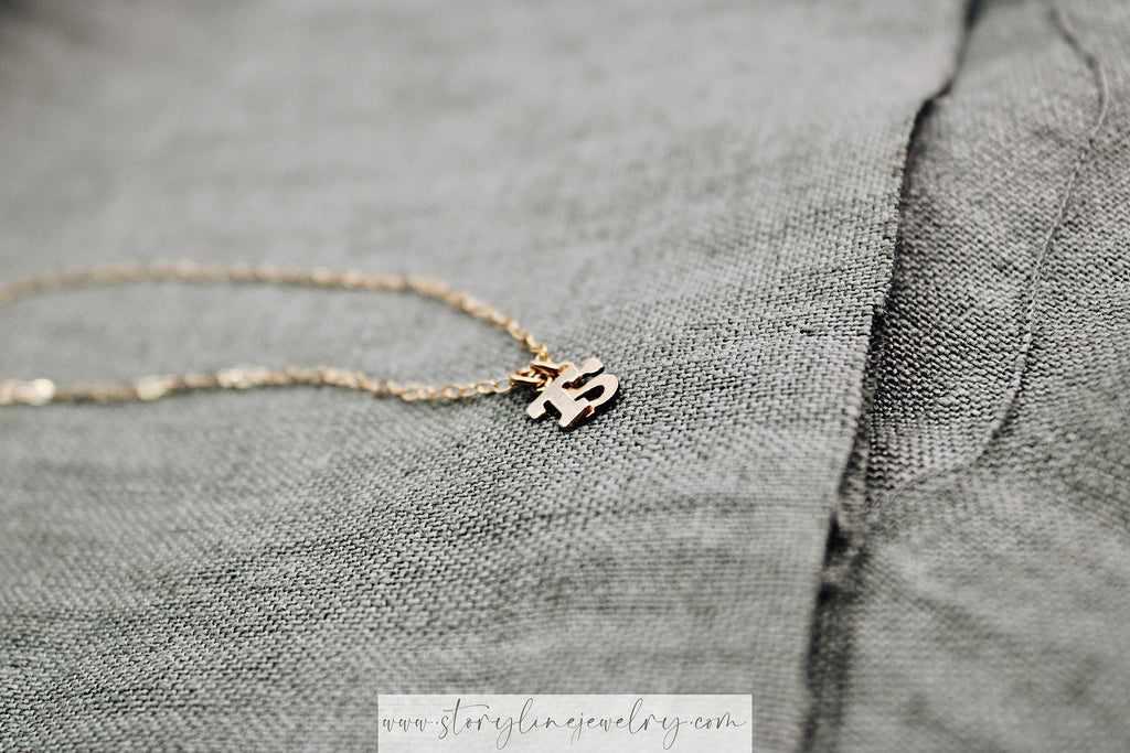 Lost In The Memory (Initial) Necklace