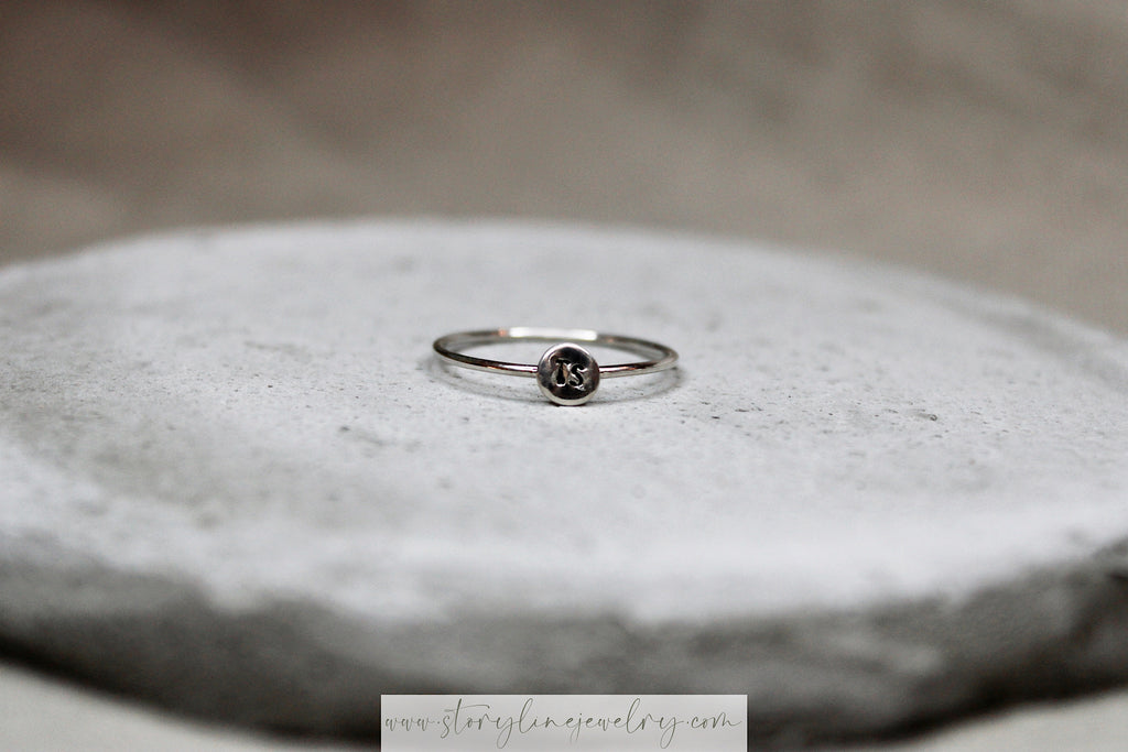 “Now I’m All About You” Initial Ring