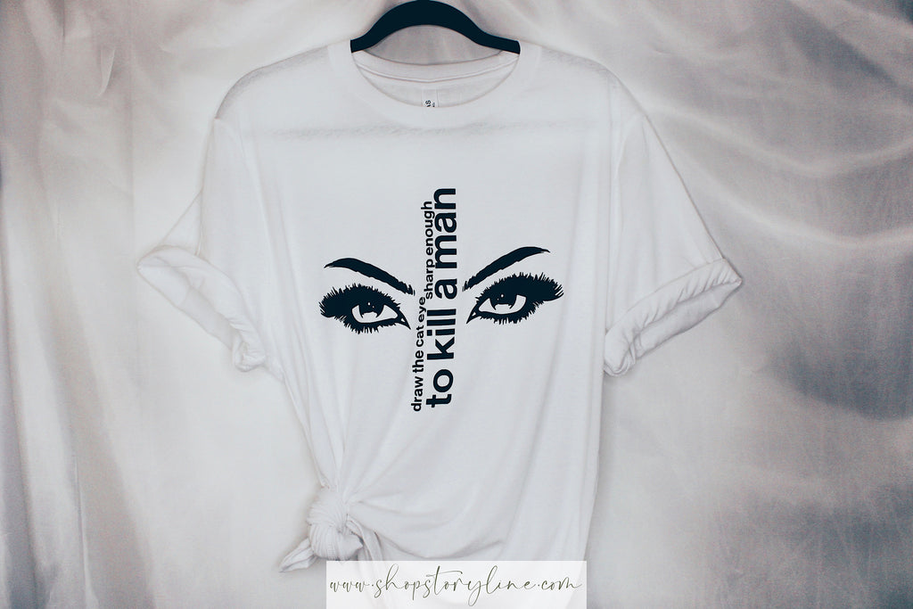 Draw The Cat Eye Tee