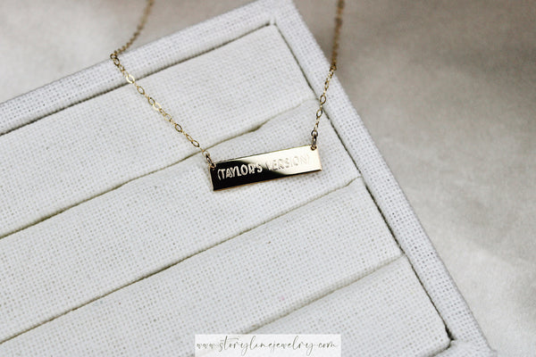 The (Taylor’s Version) Bar Necklace