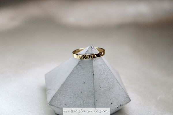 Favorite Crime Ring