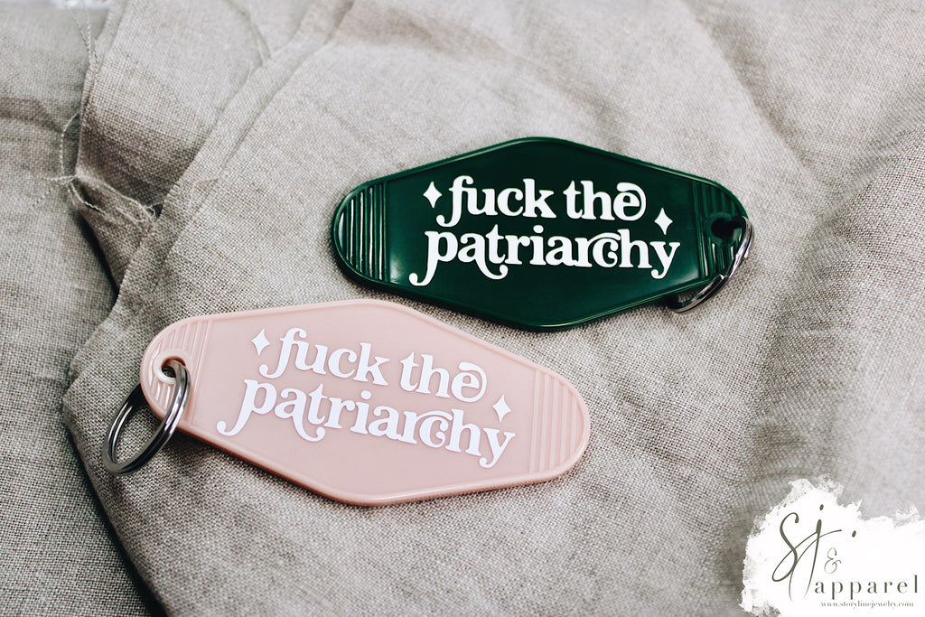Fuck The Patriarchy Keychain