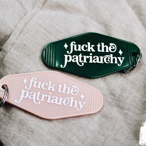 Fuck The Patriarchy Keychain