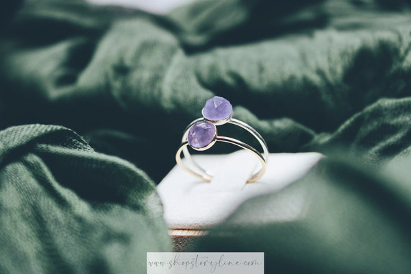 Lavender Haze Ring - READY TO SHIP