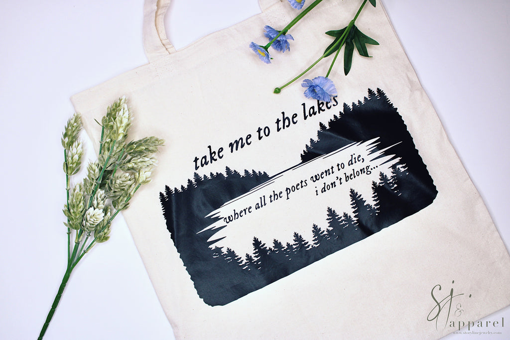 The Lakes Tote Bag