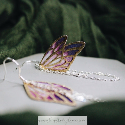'All of The Colors' Butterfly Earrings