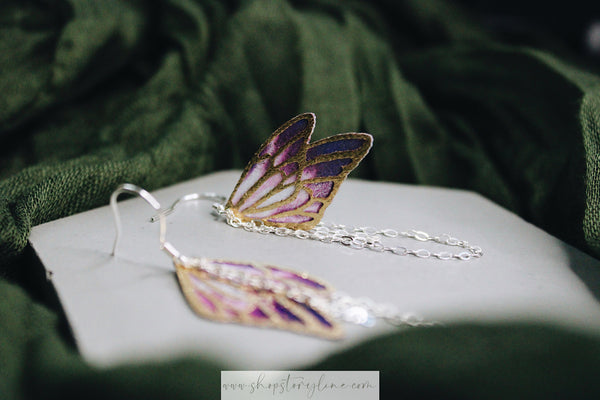 'All of The Colors' Butterfly Earrings