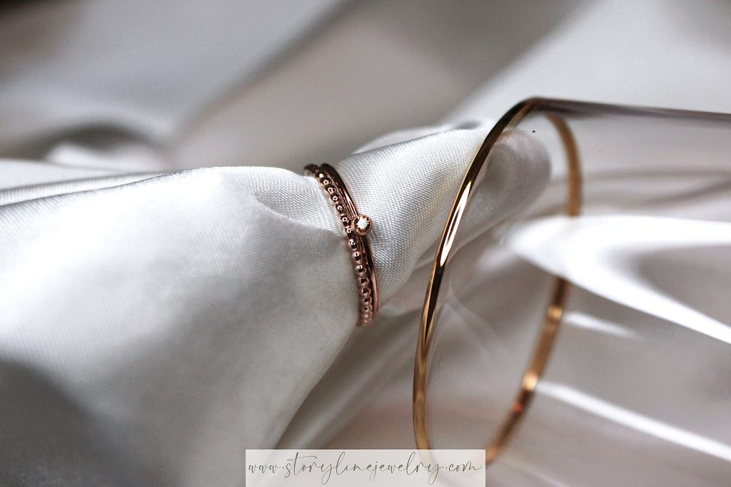 ‘She Would’ve Made Such a Lovely Bride’ Ring Stack