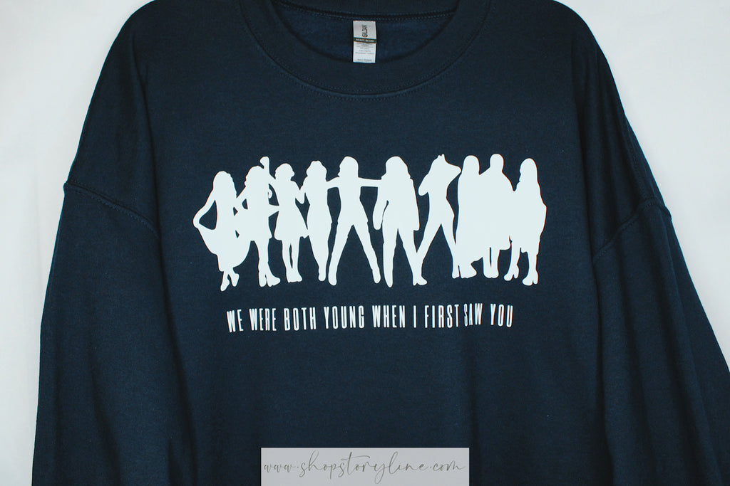 We Were Both Young Eras Crewneck