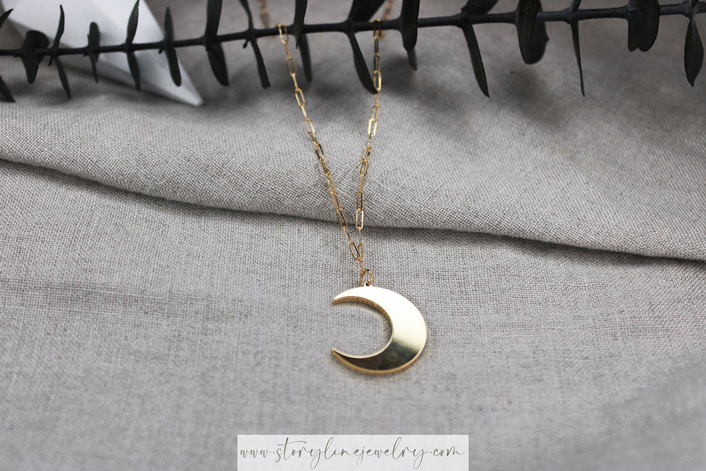 The New Mexico Moon Necklace
