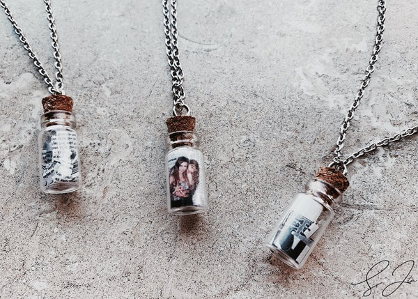 Confetti Falls To The Ground Necklace